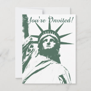 RSVP de Nova York Personalizada de Convites