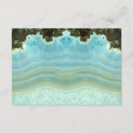 RSVP de Partido Cristal Azul Aqua - Trendy Girly
