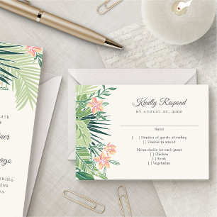 RSVP de Praia Floral Tropical