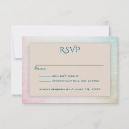 RSVP de Presença Simples em Bege Areia
