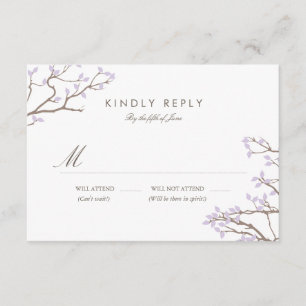 RSVP de Ramificações Blissful