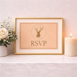 RSVP de Resposta de Beige
