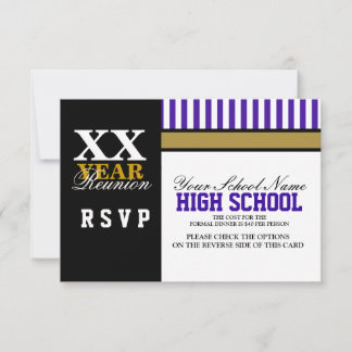 RSVP de Reunião de Classe de segundo grau