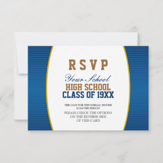 RSVP de Reunião de Classe Personalizável