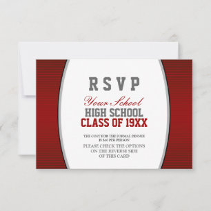 RSVP de Reunião de Classe Personalizável