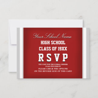 RSVP de Reunião de Classe Personalizável