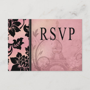 RSVP de Torre Fleur de Paris Eiffel   Cor de Rosa