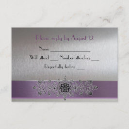 RSVP de Torre Roxo e Prata Eiffel