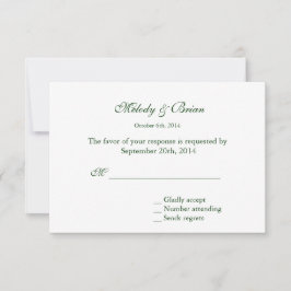 Rsvp de verão de margarida roxa elegante e bonito