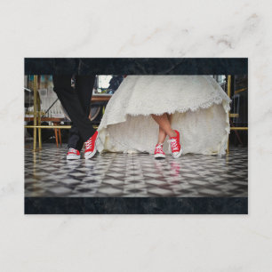 RSVP do casal de casamento estilo Dinheiro