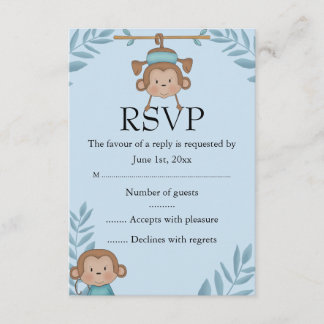RSVP do Macaco Azul