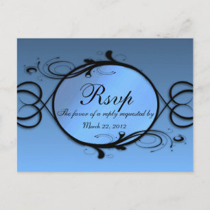 RSVP do Menu Azul Fantasy