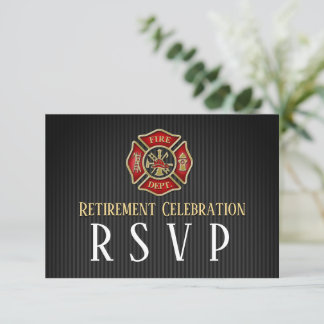RSVP do Partido de Aposentação do Bombeiro