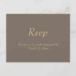 RSVP do Sandstone e do Menu Dourado