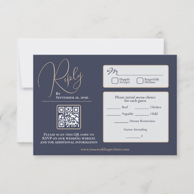 RSVP Elegante (Frente)