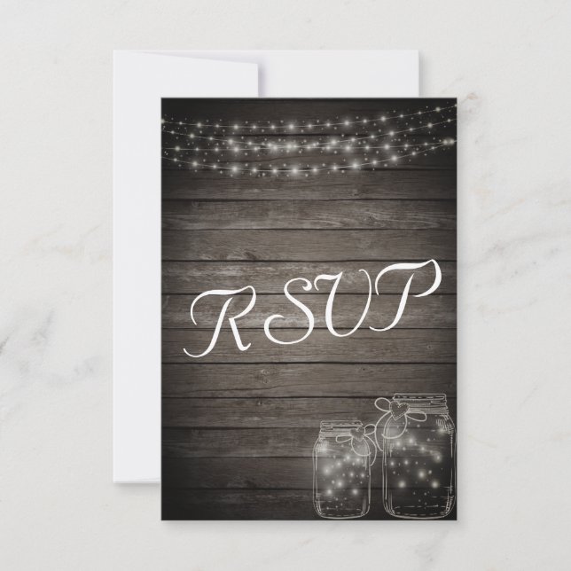 RSVP Elegante Rustic Mason Jar Lights (Frente)