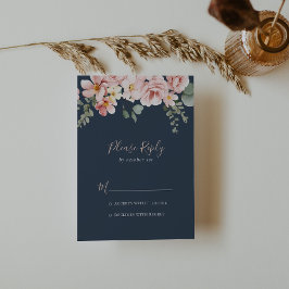RSVP Floral do Rosa de Jardim Eucalyptus