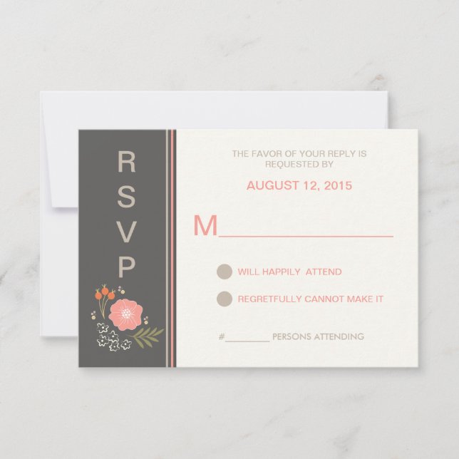 RSVP Floral Rustic Country (Frente)