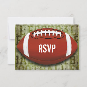 RSVP Futebol Vintage Verde Grunge
