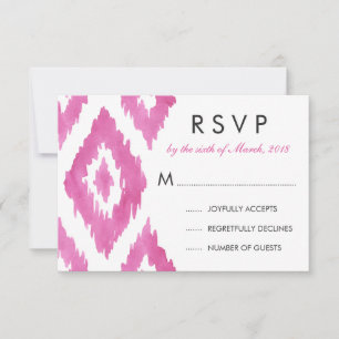 RSVP Ikat Rosa