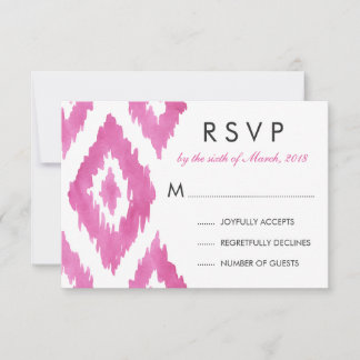 RSVP Ikat Rosa