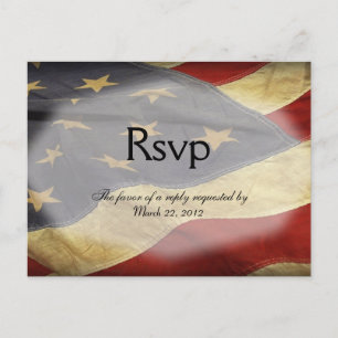 RSVP Militar com Opções de Menu
