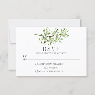 RSVP Minimalista Rustic Wildwoods Pine Branch