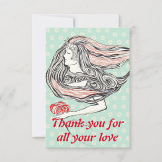 RSVP Obrigado de cartão