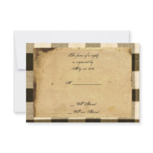 País Russo - Sepia Negra Verifica Cartão de Respos