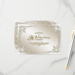 RSVP para 30º Aniversário de Casamento