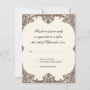 RSVP Pássaro de paraíso - cartão das magnólias n da