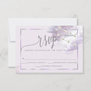 RSVP Pregas Ombré Lilás Boêmio