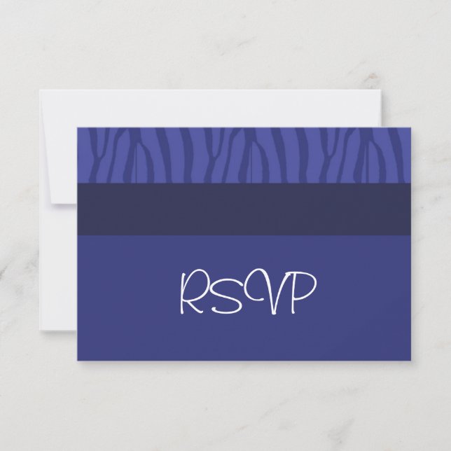 RSVP Real Blue Wedding (Frente)