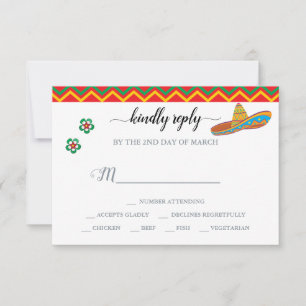 RSVP Resposta Fiesta Mexicana
