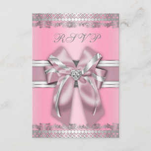 RSVP Rosa Clássico e Silver