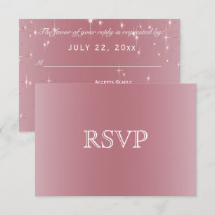 RSVP Rosa Dourado Star Lights - RSVP