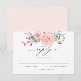 RSVP Rustic Blush Roses Rosa Elegantes