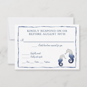 RSVP Shibori Kumo Aquarela Cavalo-Marinho Praia Ma