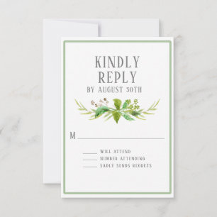 RSVP Simples Eucalyptus Leaf Seeds Greenery Hexago