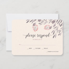 RSVP v2 de Casamento de Sonhos da Noite de Verão