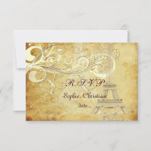 RSVP VINTAGE EIFFEL TOWER/VANILLA SWIRLS