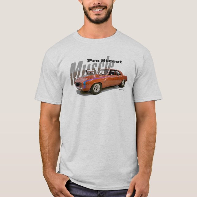 RUA 1969 de Camaro do T-SHIRT PRO (Frente)