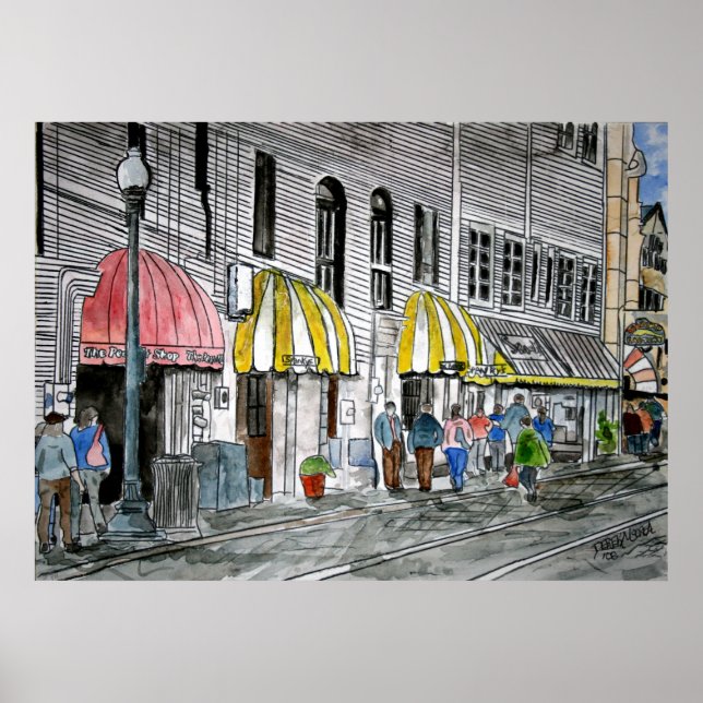 rua 2 do rio savana Poster (Frente)