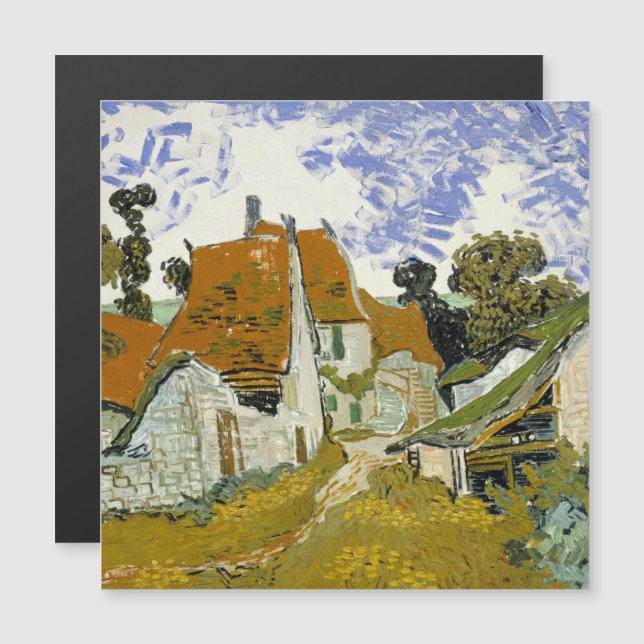 Rua Auvers-sur-Oise Vincent van Gogh (Frente/Verso)