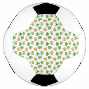 Rua, bola de futebol do dia de Patrick
