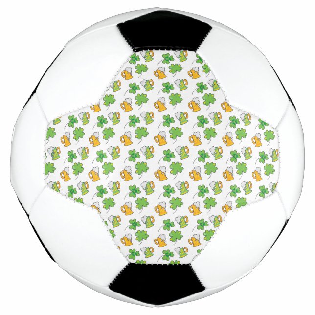 Rua, bola de futebol do dia de Patrick (Frente)
