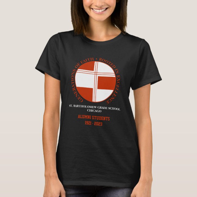 Rua. Camiseta de Alunos da Escola de Bartholomew (Frente)