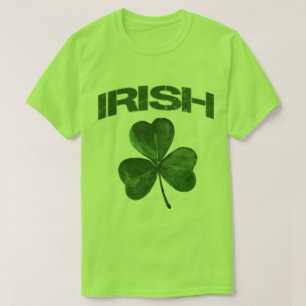 Rua, Camiseta de Shamrock do Dia de Patrick