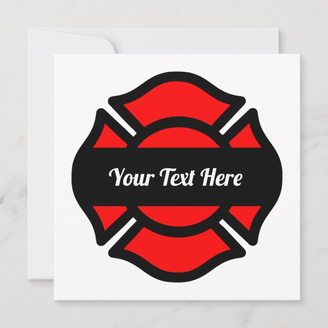 Rua. Cartão de Saudação de Vazio Cruzado Florian (Frente)