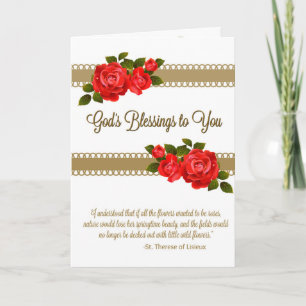 Rua. Cartão de saudação térmico com dentro de scri